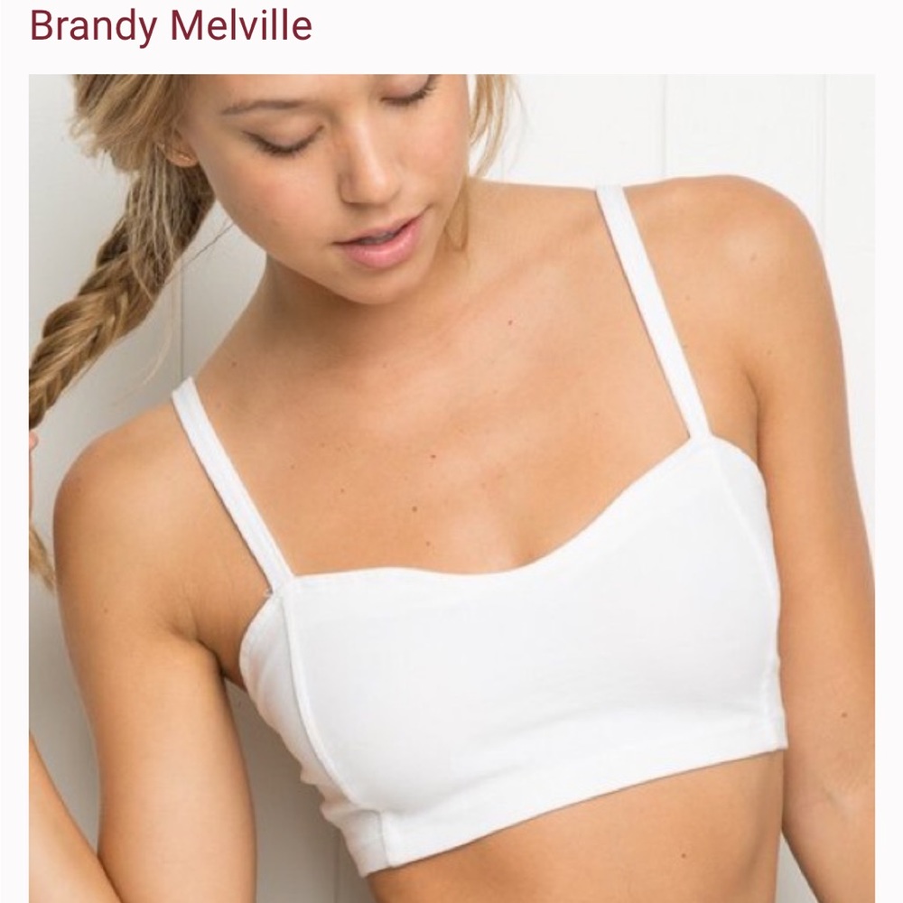 NEVER WORN BRANDY MELVILLE BRA TOP